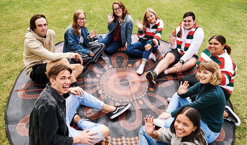 Indigenous students at Trinity College